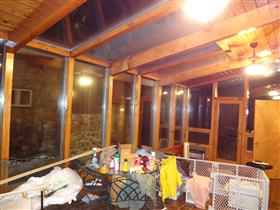 *BEFORE* - Customer had a sunroom which was extremely hot in the Summertime and was not enjoyable to be in.  : 