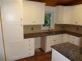 After kitchen (painted cabinets): 
