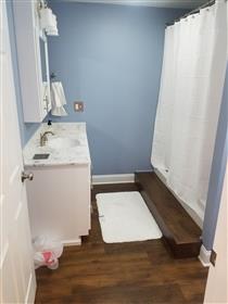 Added a bathroom in basement: 